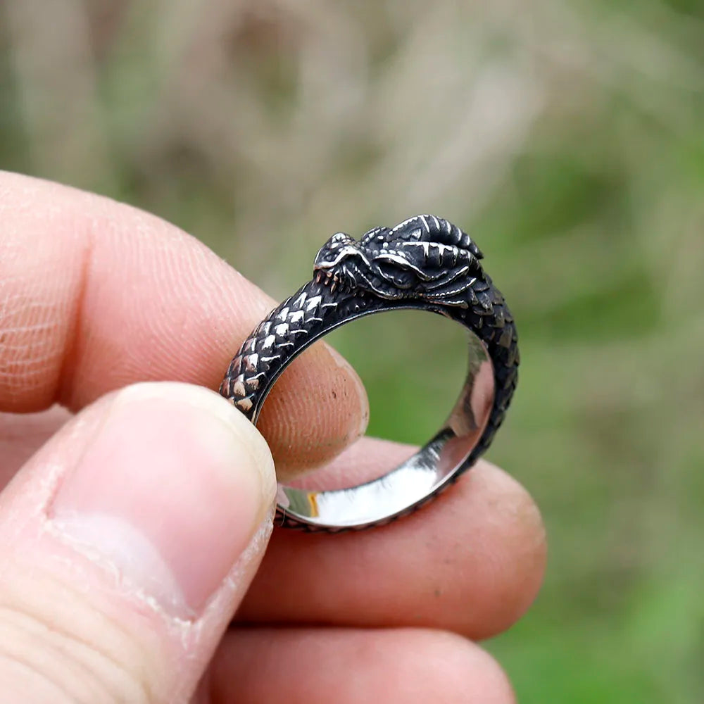 Viking Dragon Ring