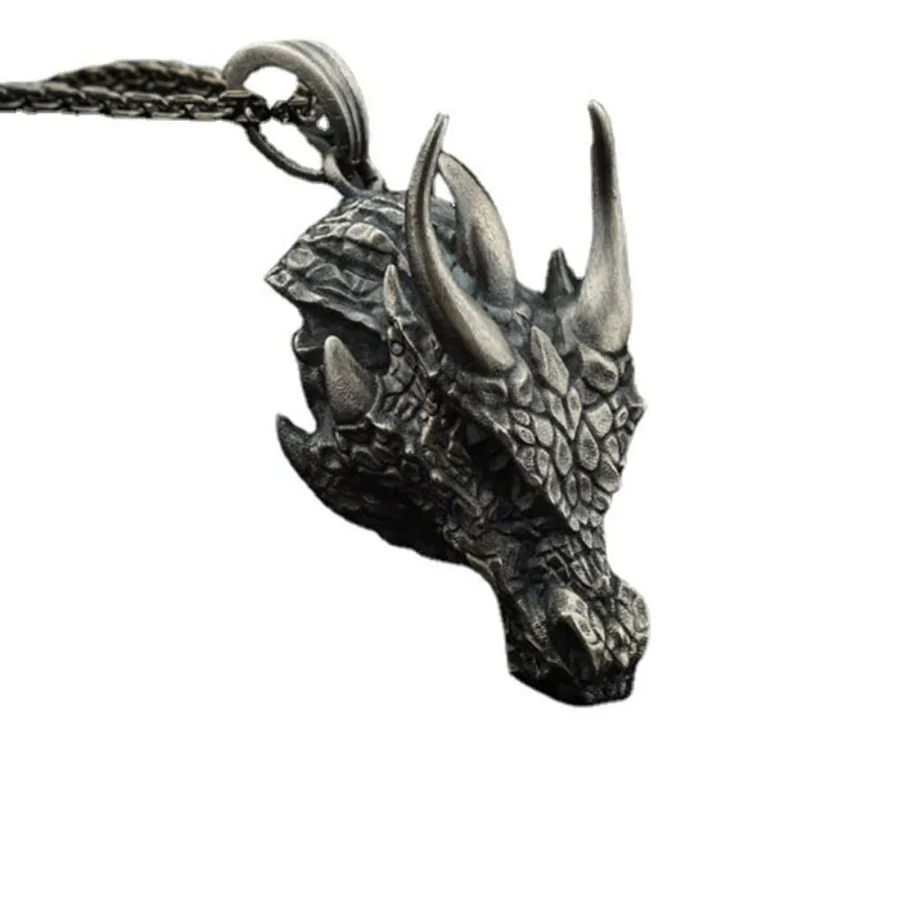 Viking Dragon Head Pendant