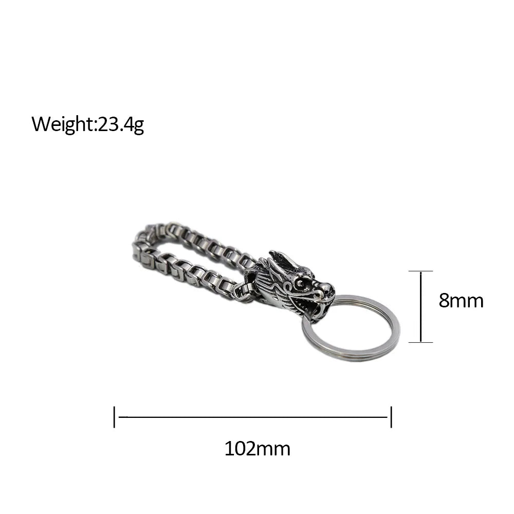 Ancient Viking Dragon Keychain
