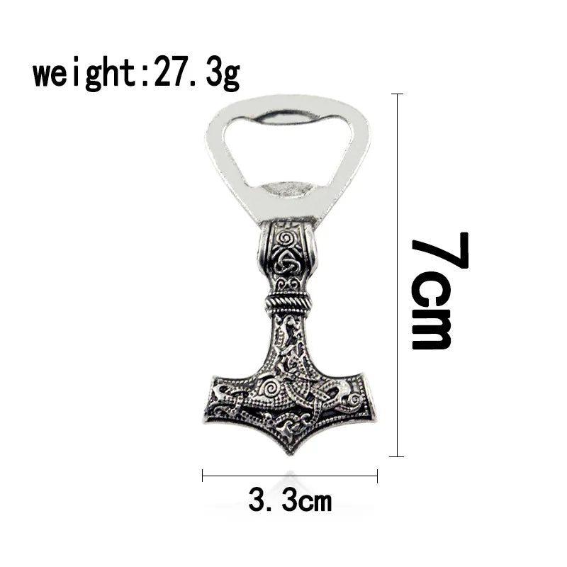 Viking Thor's Hammer Bottle Opener