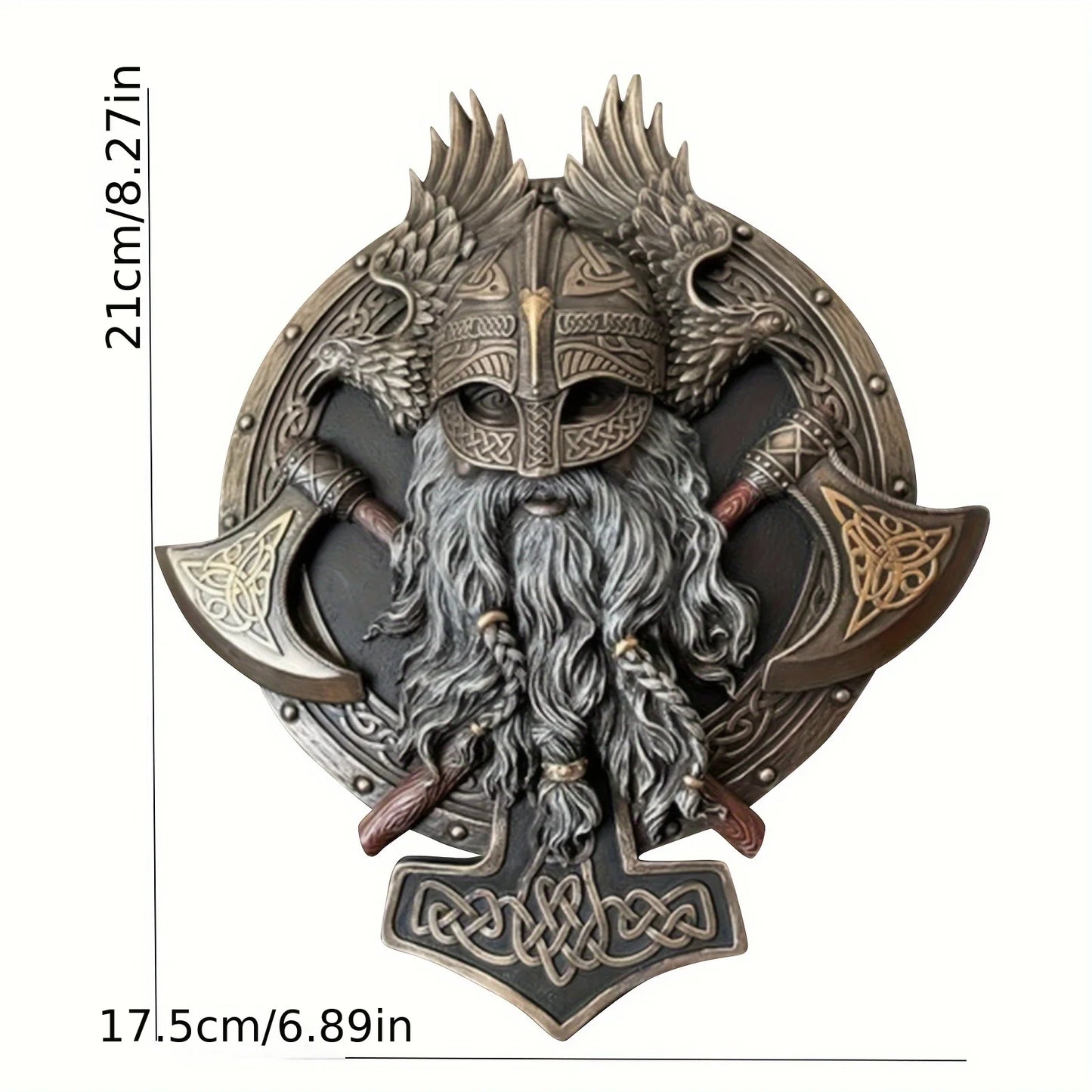 Viking Warrior Axe Wall Decoration