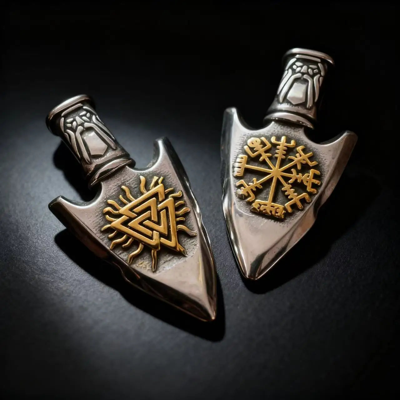 Odin’s Valknut Warrior Necklace