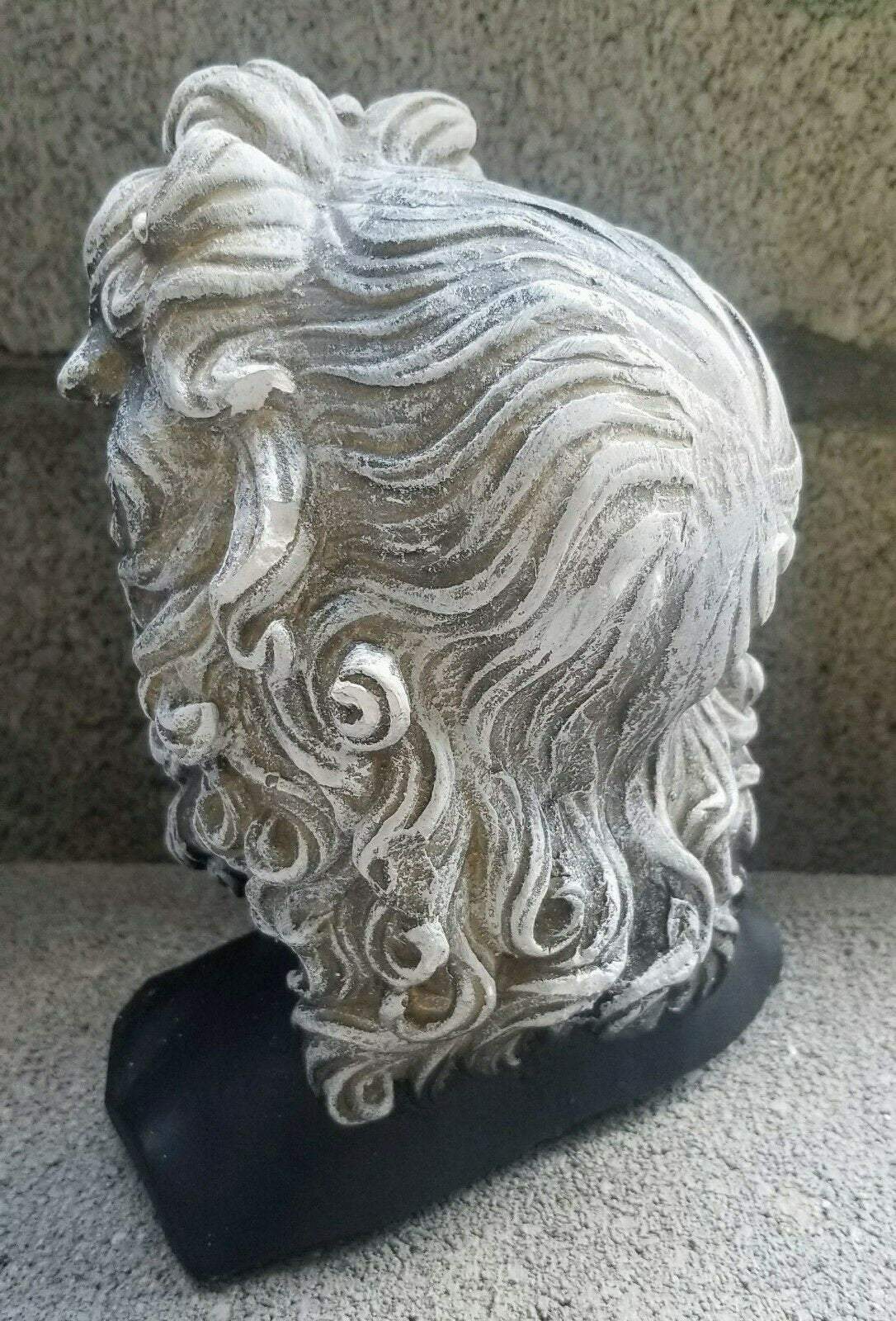 Ancient Roman God Jupiter Head Fragment Home Decor