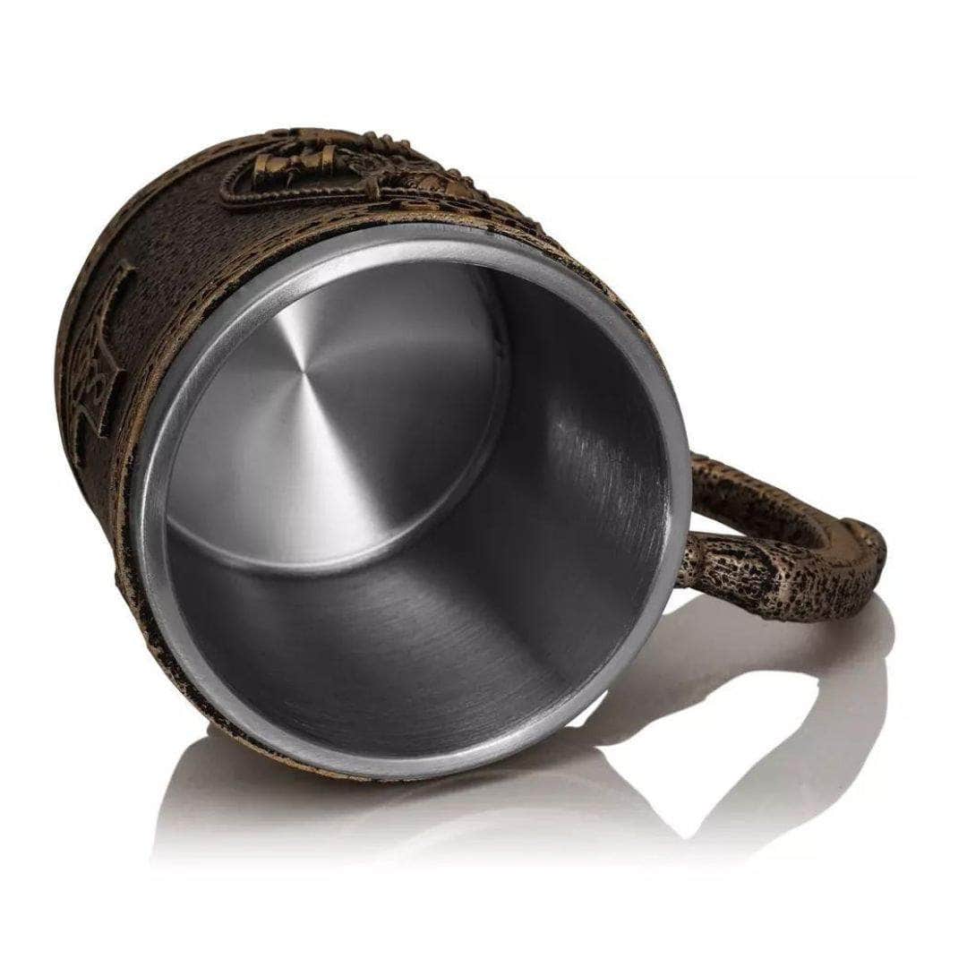 Mugs Viking Nordic Thor Stainless Steel Mug Ancient Treasures Ancientreasures Viking Odin Thor Mjolnir Celtic Ancient Egypt Norse Norse Mythology