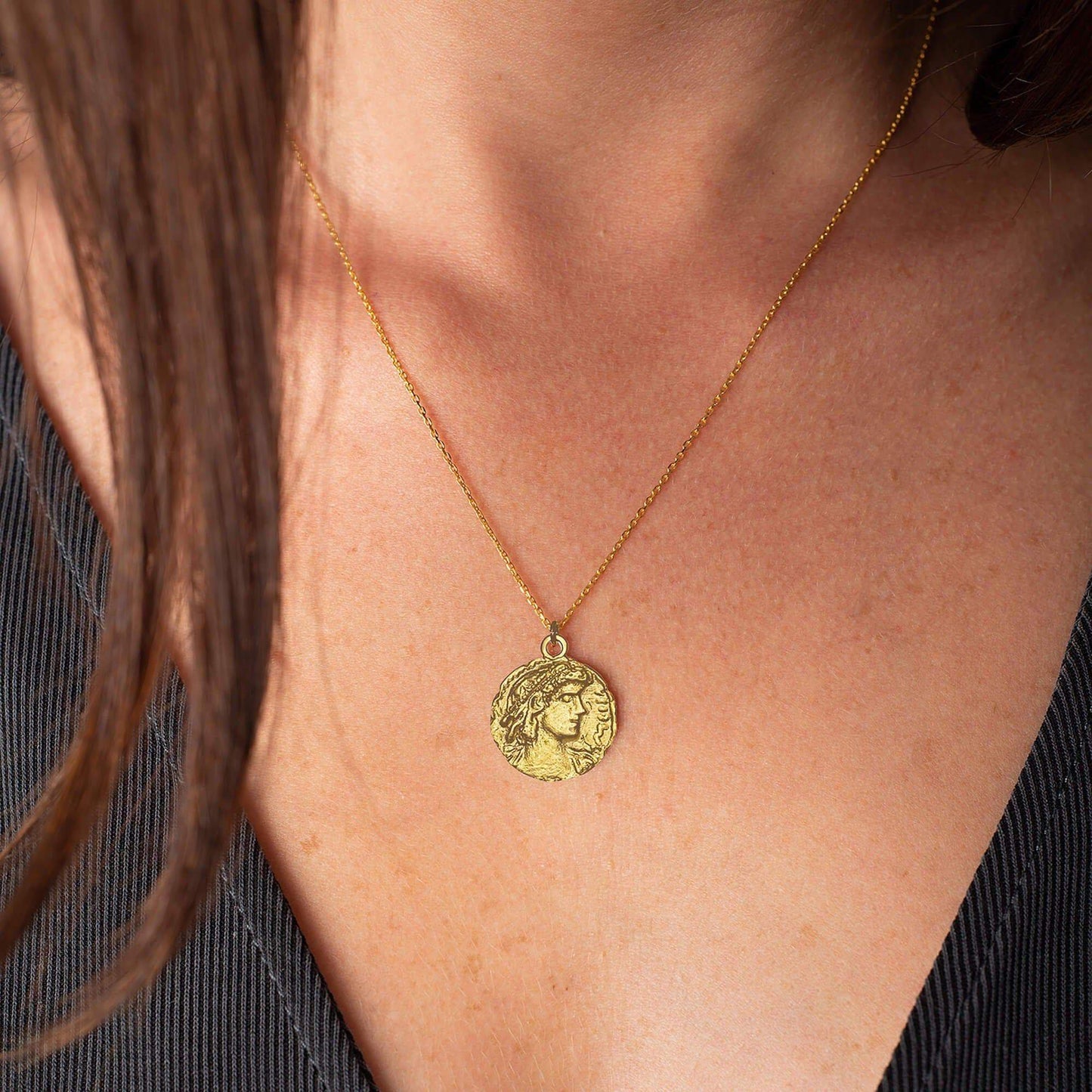 Necklaces Goddess Hera Necklace | Sterling Silver Ancient Treasures Ancientreasures Viking Odin Thor Mjolnir Celtic Ancient Egypt Norse Norse Mythology