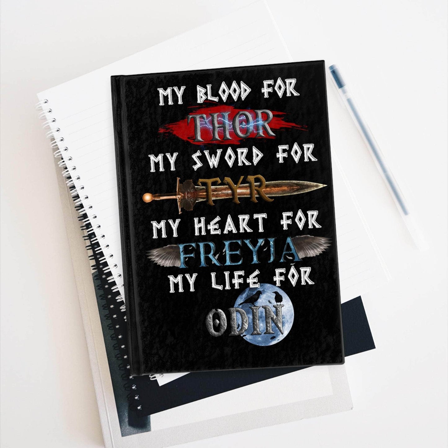 Notebooks Vikings to the Norse Gods Journal Ancient Treasures Ancientreasures Viking Odin Thor Mjolnir Celtic Ancient Egypt Norse Norse Mythology