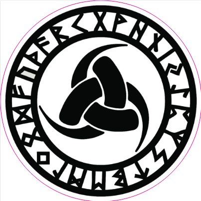 Patch & Stickers Horns of Odin Sticker Ancient Treasures Ancientreasures Viking Odin Thor Mjolnir Celtic Ancient Egypt Norse Norse Mythology