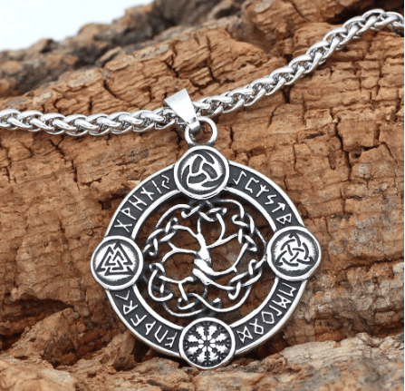 Pendant Necklaces Celtic Knots Amulet Pendant Necklace Ancient Treasures Ancientreasures Viking Odin Thor Mjolnir Celtic Ancient Egypt Norse Norse Mythology