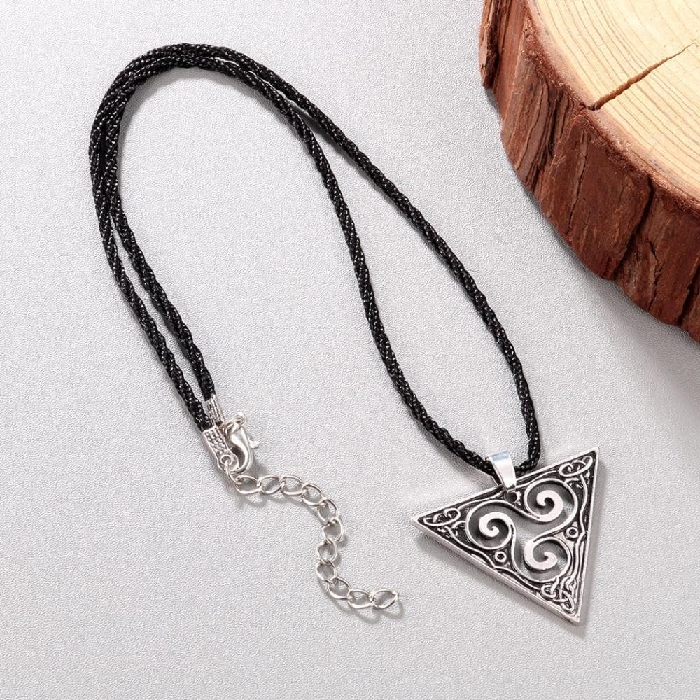 Pendant Necklaces Slavic Spiral Triskele Triangle Necklace Viking Vintage Jewelry Geometric Pendant Celtic fashion Triskelion Necklace Men Women|Pendant Necklaces| Ancient Treasures Ancientreasures Viking Odin Thor Mjolnir Celtic Ancient Egypt Norse Norse Mythology