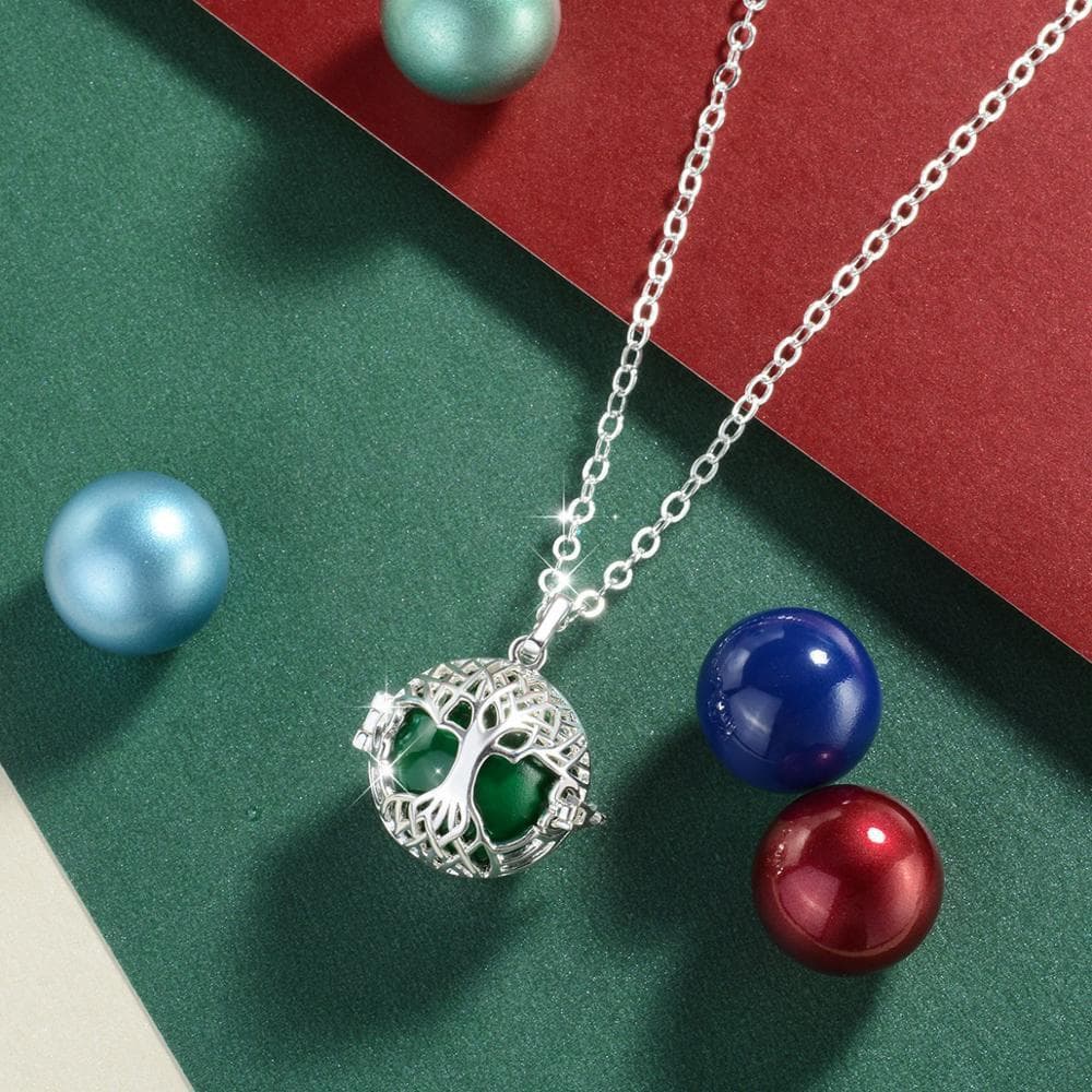 Pendants Eudora Pregnancy bola harmony Pendant Tree of life cage harmony ball Necklace for pregnant woman pregnancy new mom gift K163N20|Pendants| Ancient Treasures Ancientreasures Viking Odin Thor Mjolnir Celtic Ancient Egypt Norse Norse Mythology