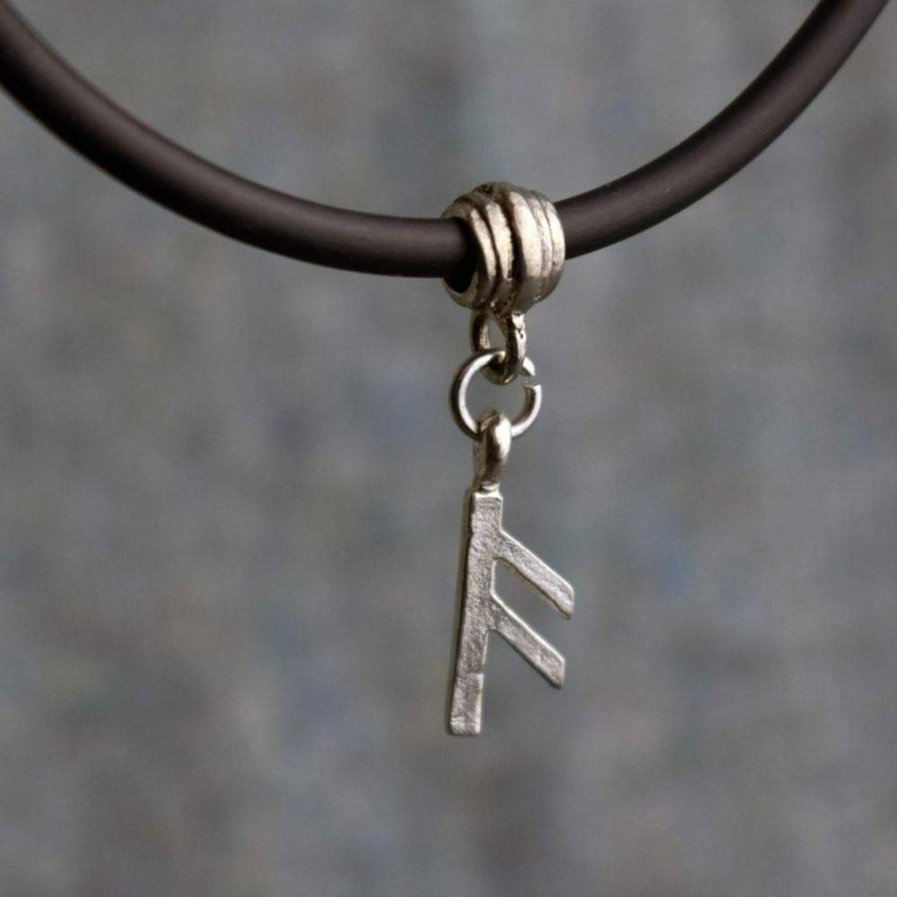 Viking Norse Ansuz Runic Alphabet Choker Necklace