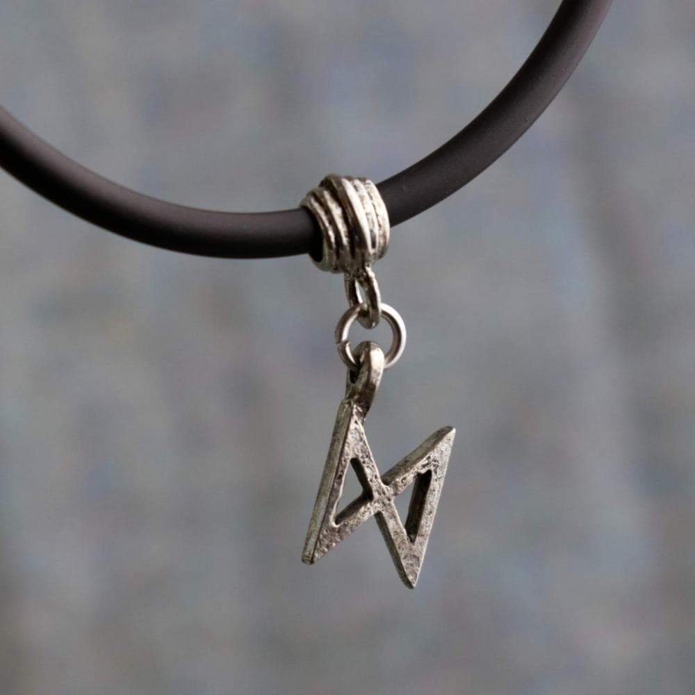 Viking Norse Dagaz Runic Alphabet Choker Necklace