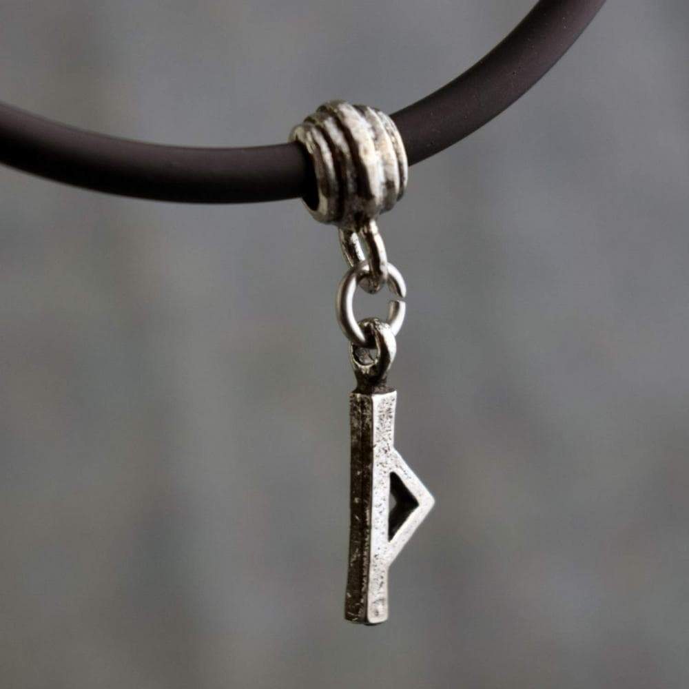 Viking Norse Thuriaz Runic Alphabet Choker Necklace