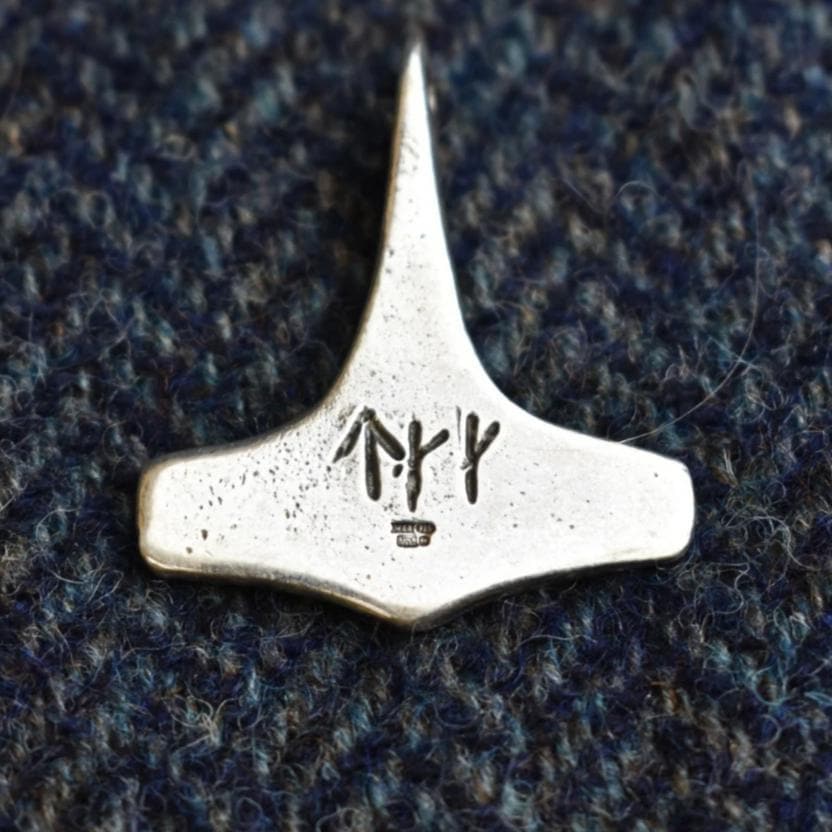 Vikings Flekstad Thor's Hammer Pendant -- Made in Scotland