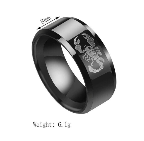 Rings DarkMag Top quality Gothic Style Punk Scorpion Male Retro Ring Scorpion Pattern Rings For Men Jewelry|Rings| Ancient Treasures Ancientreasures Viking Odin Thor Mjolnir Celtic Ancient Egypt Norse Norse Mythology