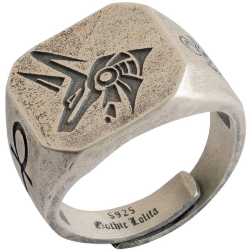 Rings Eye of Horus Silver rings for man Vintage Anubis fashion jewelry hippop|Rings| Ancient Treasures Ancientreasures Viking Odin Thor Mjolnir Celtic Ancient Egypt Norse Norse Mythology