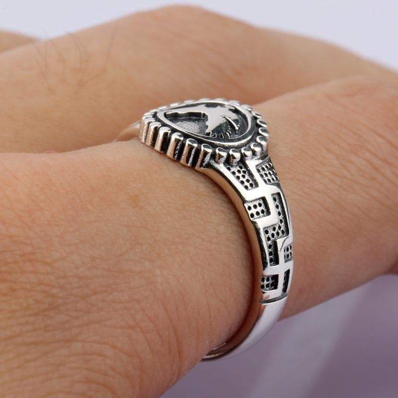 Rings Solid 925 Sterling Silver Men Cross Ring Do Old Vintage Flying Eagle Symbol Male Women Rings Souvenir Punk Cool Jewelry Gift|Rings| Ancient Treasures Ancientreasures Viking Odin Thor Mjolnir Celtic Ancient Egypt Norse Norse Mythology