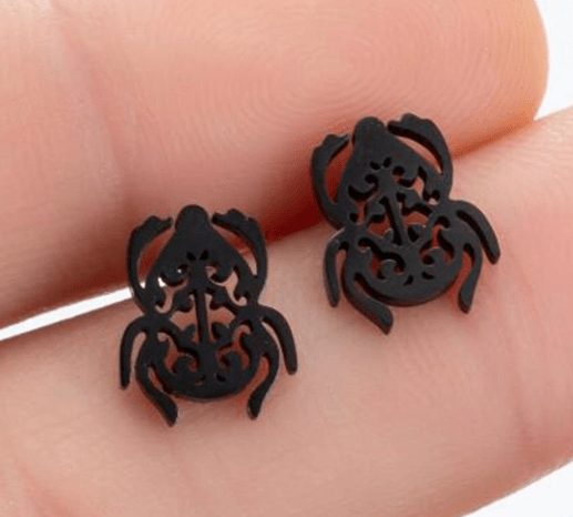 Stud Earrings Shuangshuo Vintage Egyptian Pharaoh Jewelry Balck Scarab Stud Earrings Insect Statement Earring for Women Men Keep Lucky Gifts|Stud Earrings| Ancient Treasures Ancientreasures Viking Odin Thor Mjolnir Celtic Ancient Egypt Norse Norse Mythology