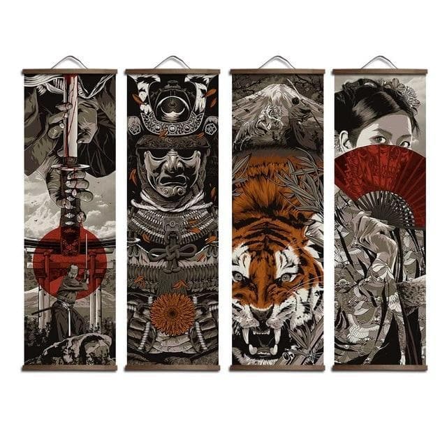 Feudal Japan Canvases and Posters