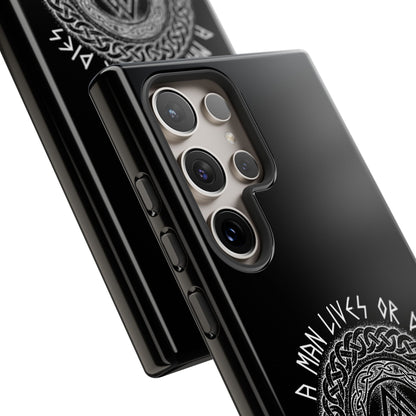 Viking Norse Knotwork Honor Hard Phone Case