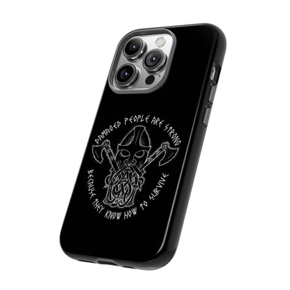 Warrior Viking Spirit Hard Phone Case