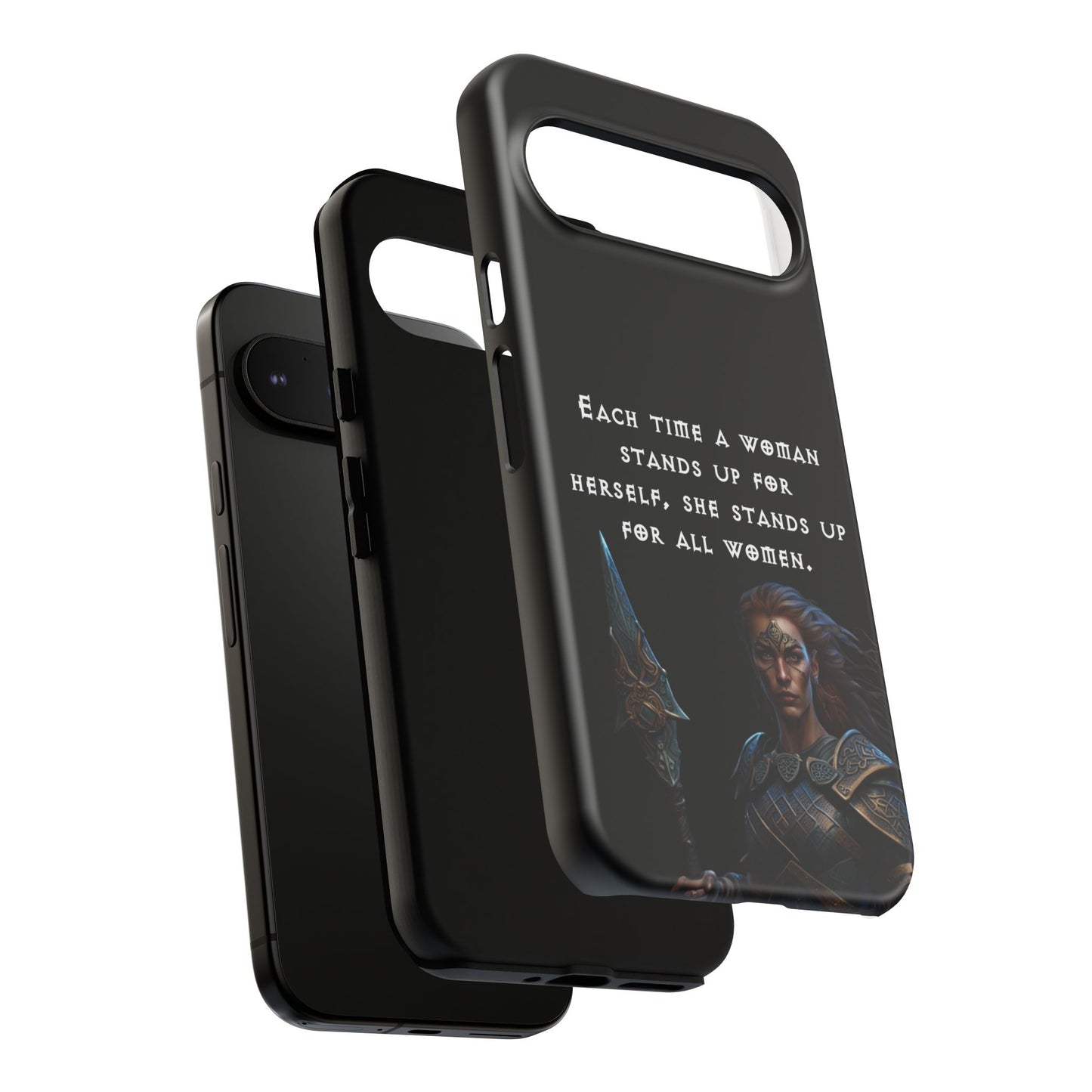 “Stand for All” – Shieldmaiden Warrior Tough Phone Case