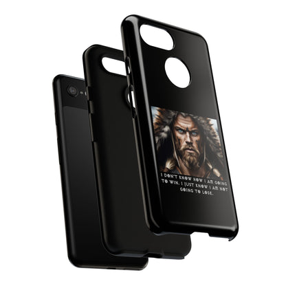 “Not Going to Lose” – Viking Warrior Tough Phone Case