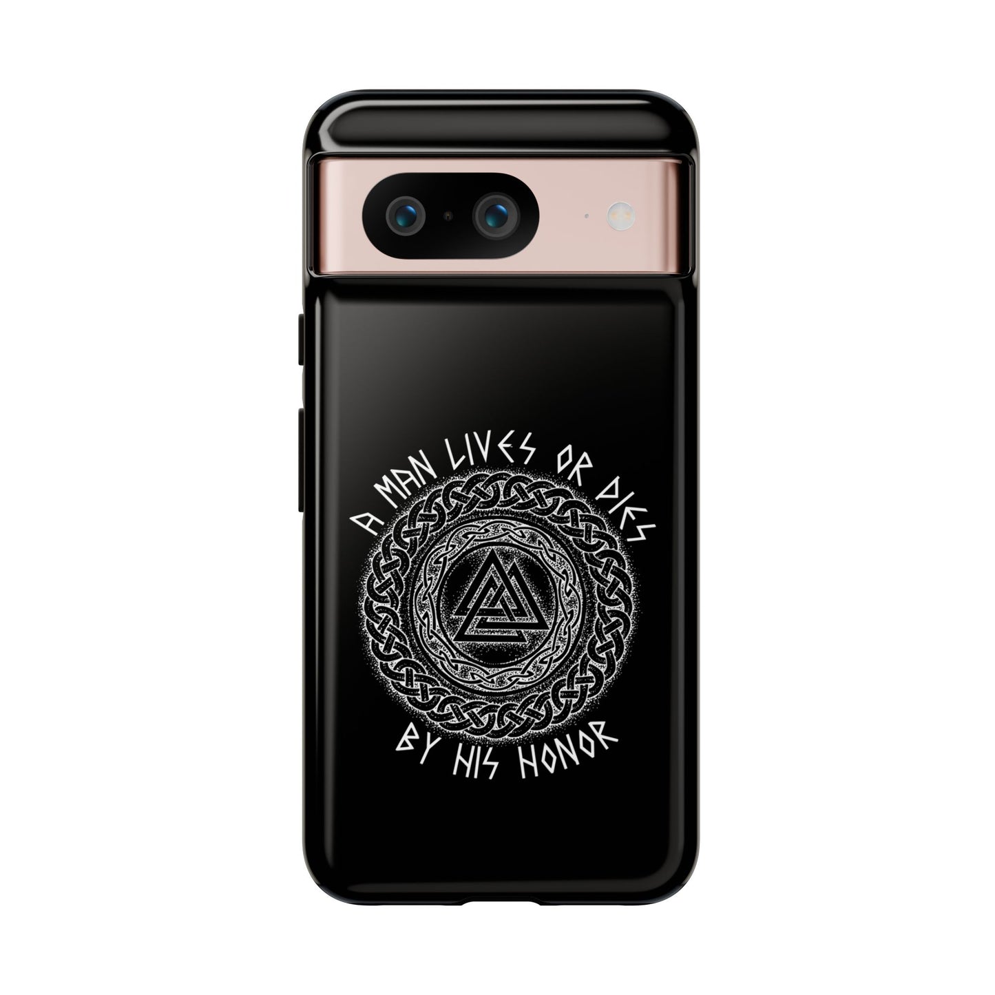 Viking Norse Knotwork Honor Hard Phone Case