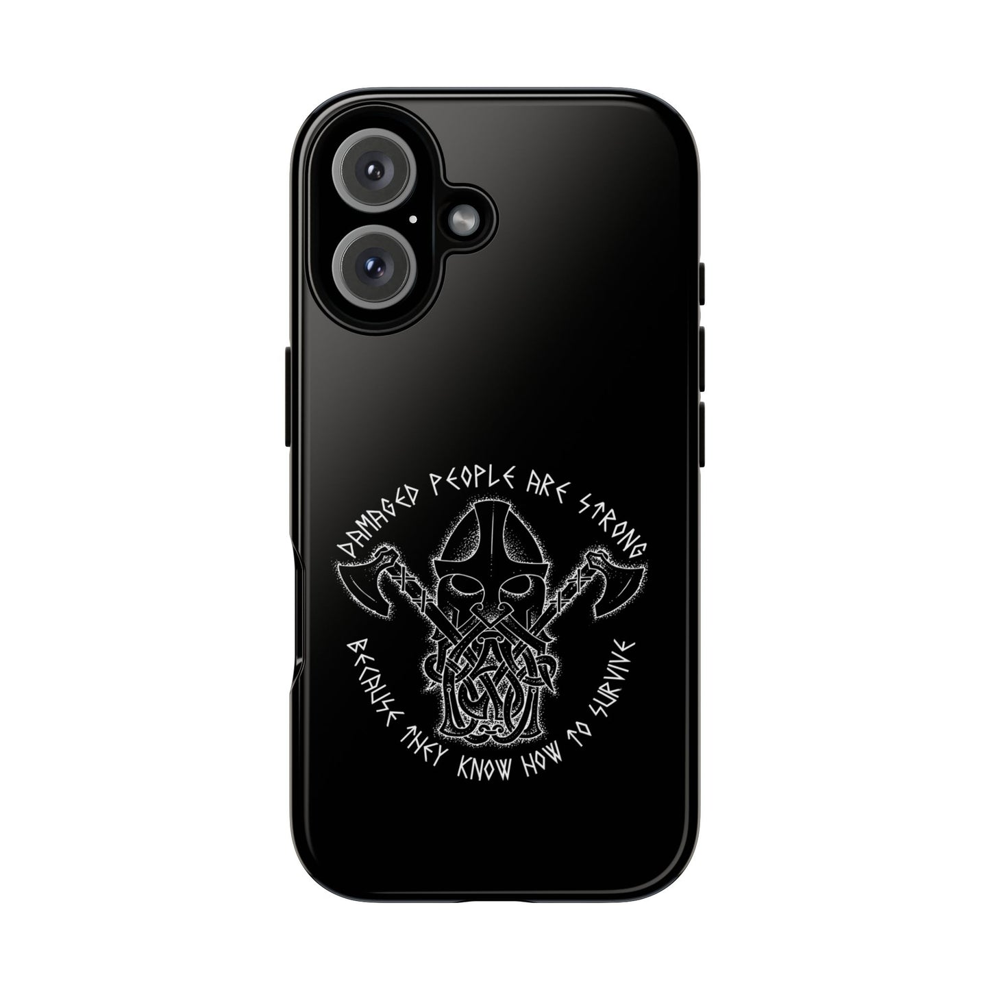 Warrior Viking Spirit Hard Phone Case