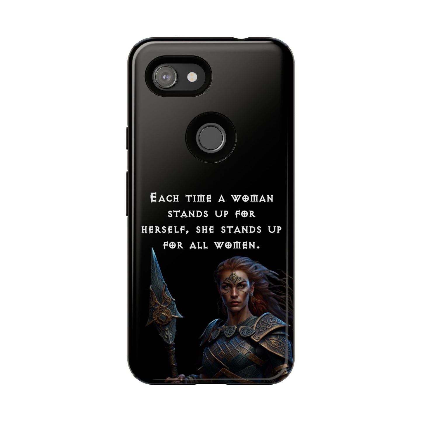 “Stand for All” – Shieldmaiden Warrior Tough Phone Case