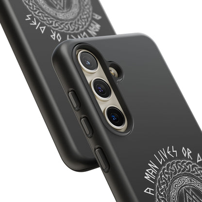 Viking Norse Knotwork Honor Hard Phone Case