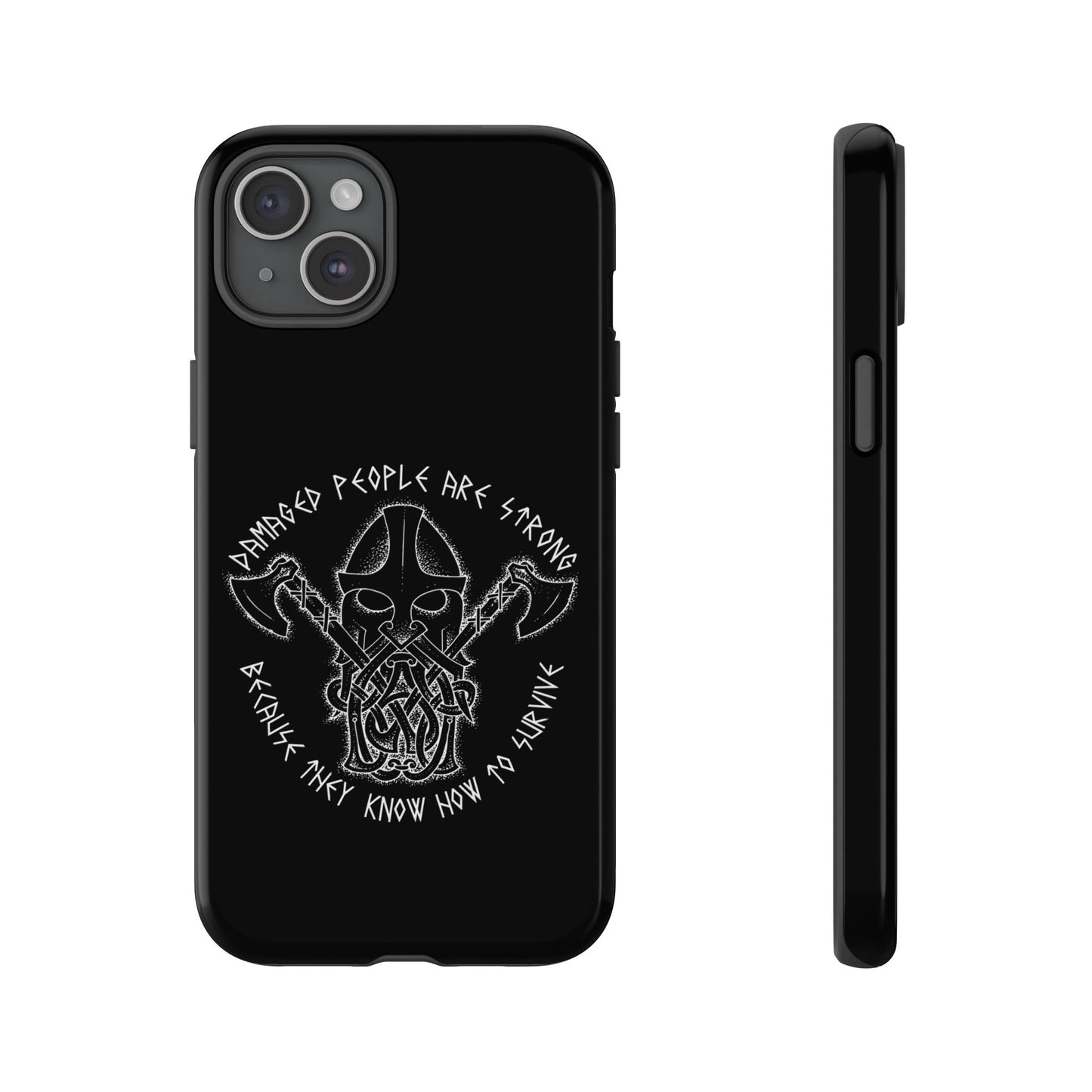 Warrior Viking Spirit Hard Phone Case