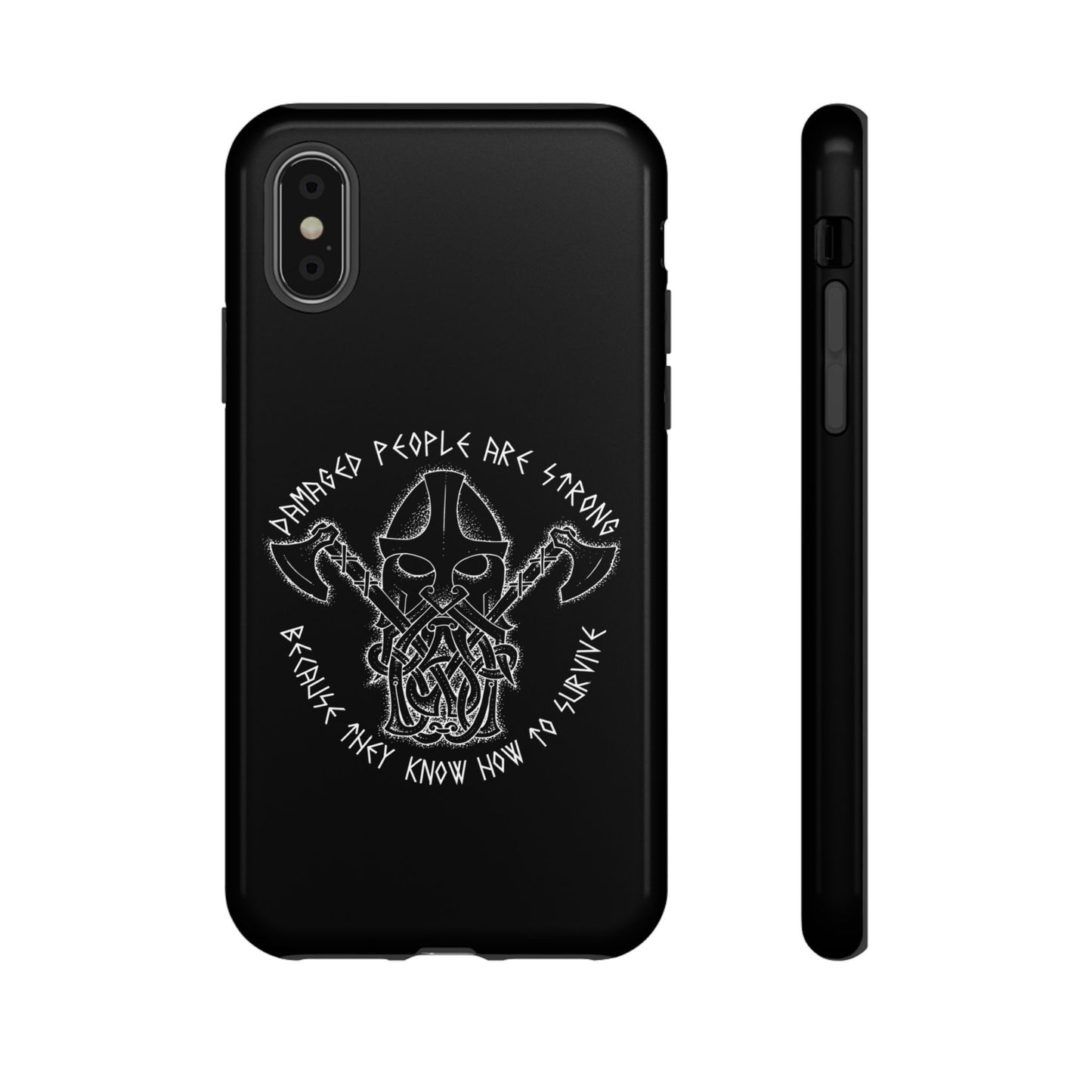 Warrior Viking Spirit Hard Phone Case