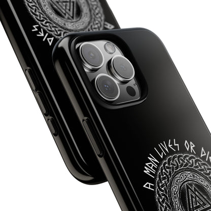 Viking Norse Knotwork Honor Hard Phone Case