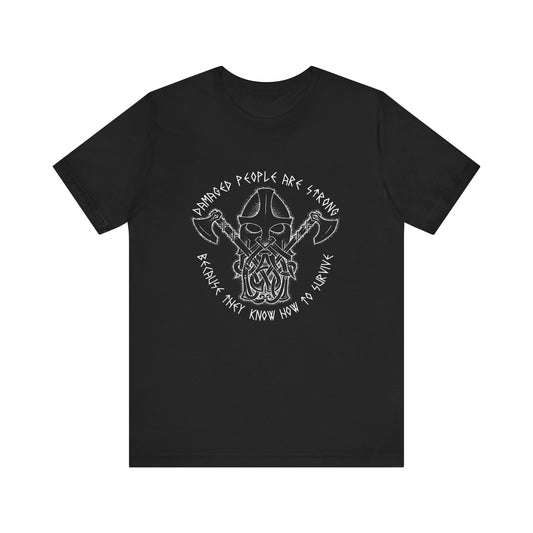 Warrior Viking Spirit Black T-Shirt