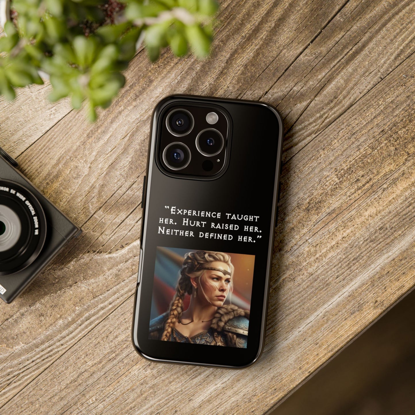 “Unbroken” – Shieldmaiden Strength Tough Phone Case
