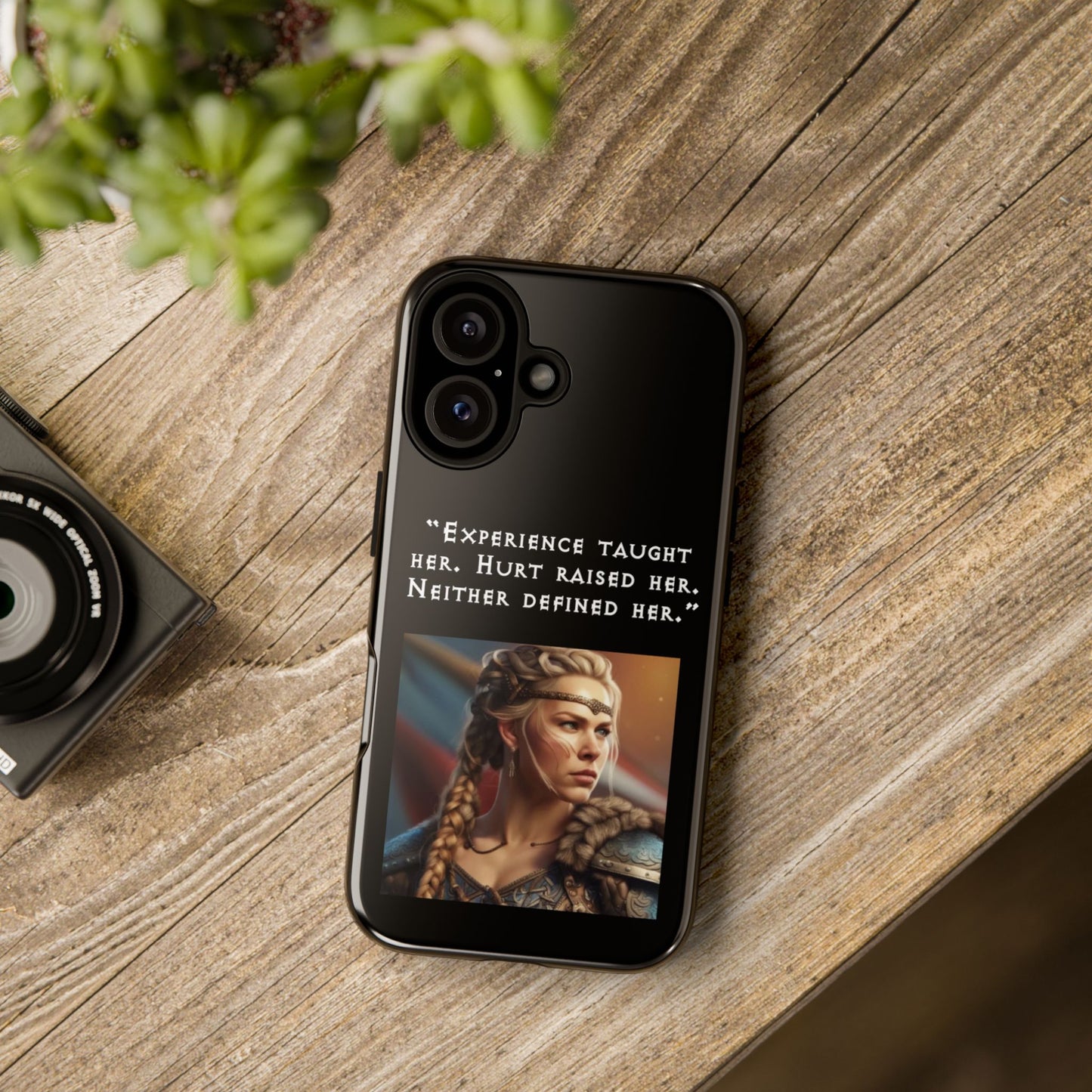 “Unbroken” – Shieldmaiden Strength Tough Phone Case