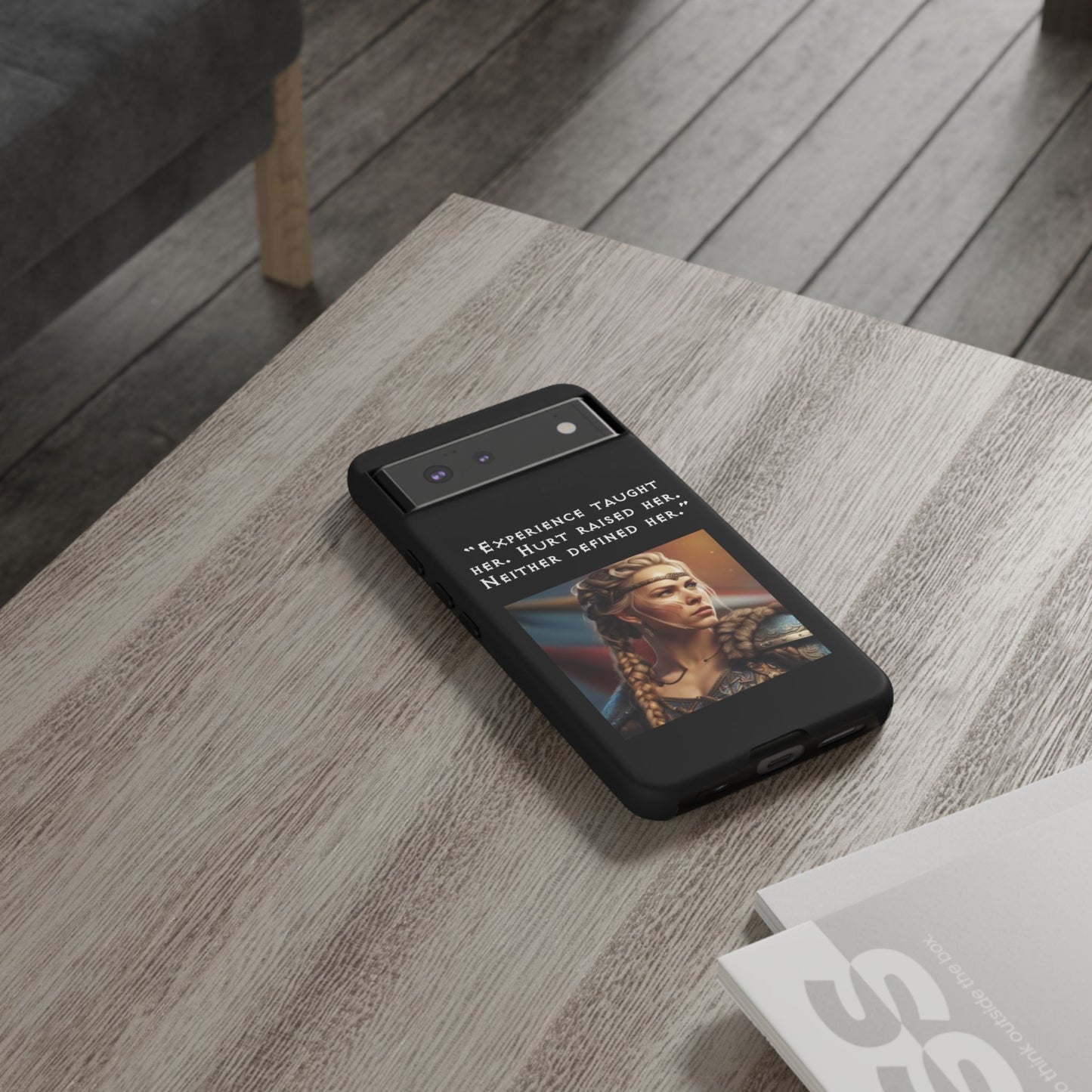 “Unbroken” – Shieldmaiden Strength Tough Phone Case