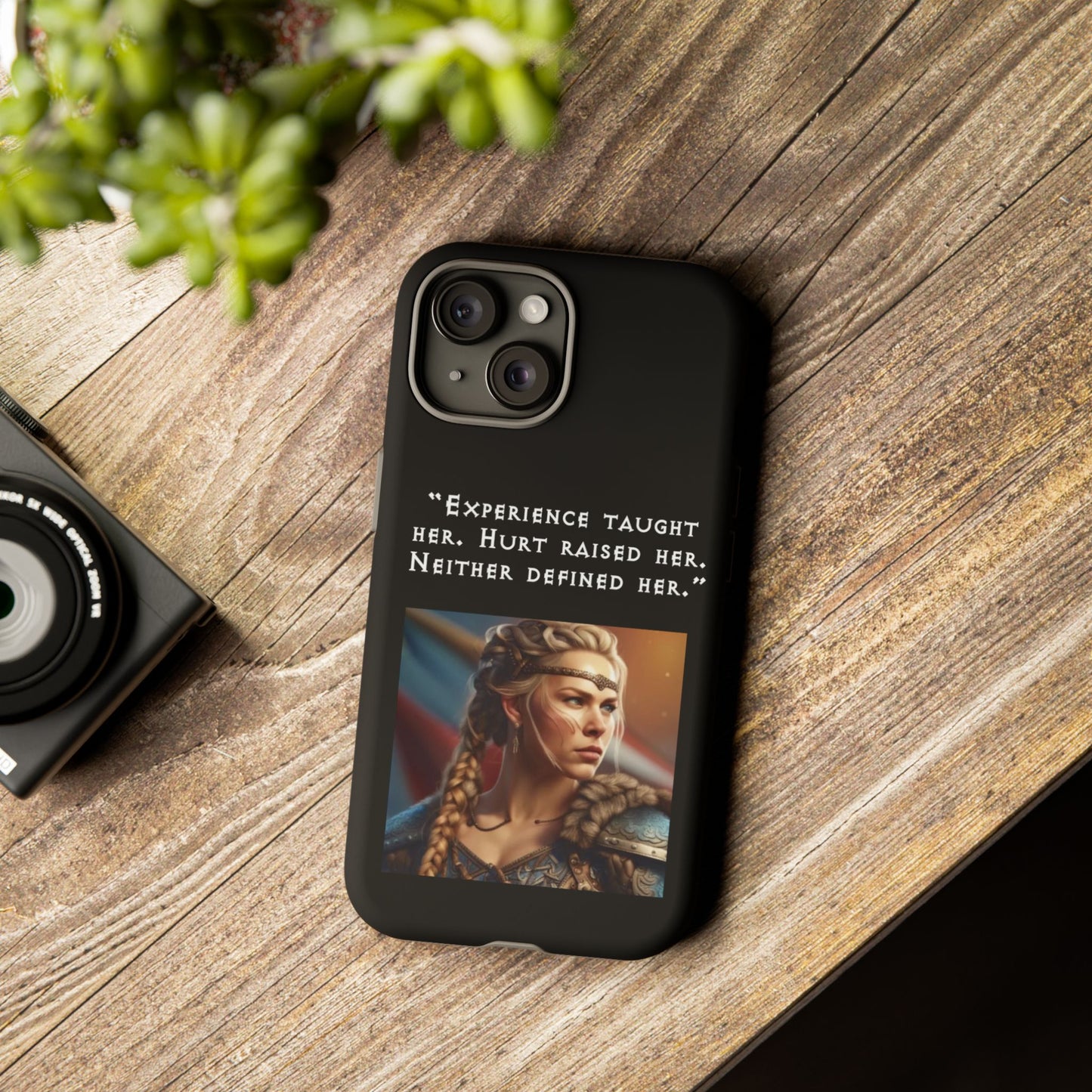 “Unbroken” – Shieldmaiden Strength Tough Phone Case