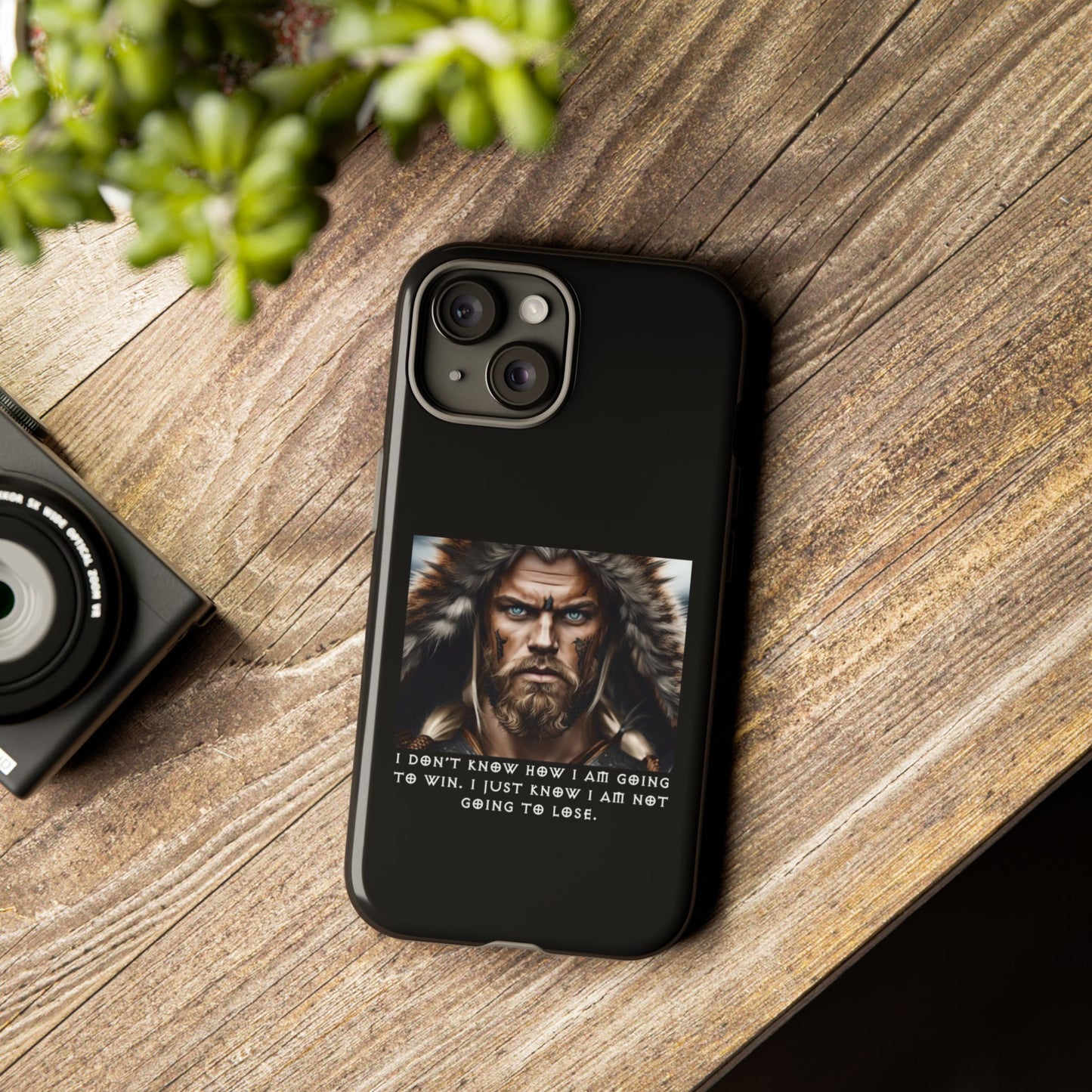 “Not Going to Lose” – Viking Warrior Tough Phone Case