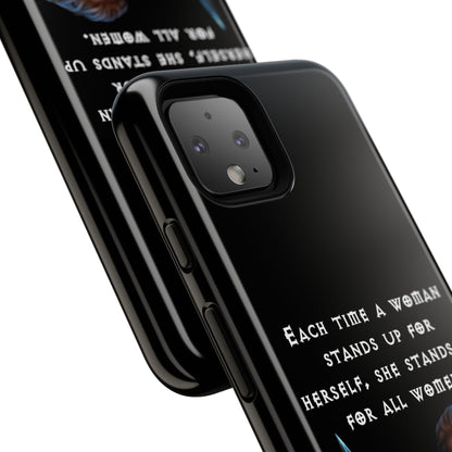 “Stand for All” – Shieldmaiden Warrior Tough Phone Case