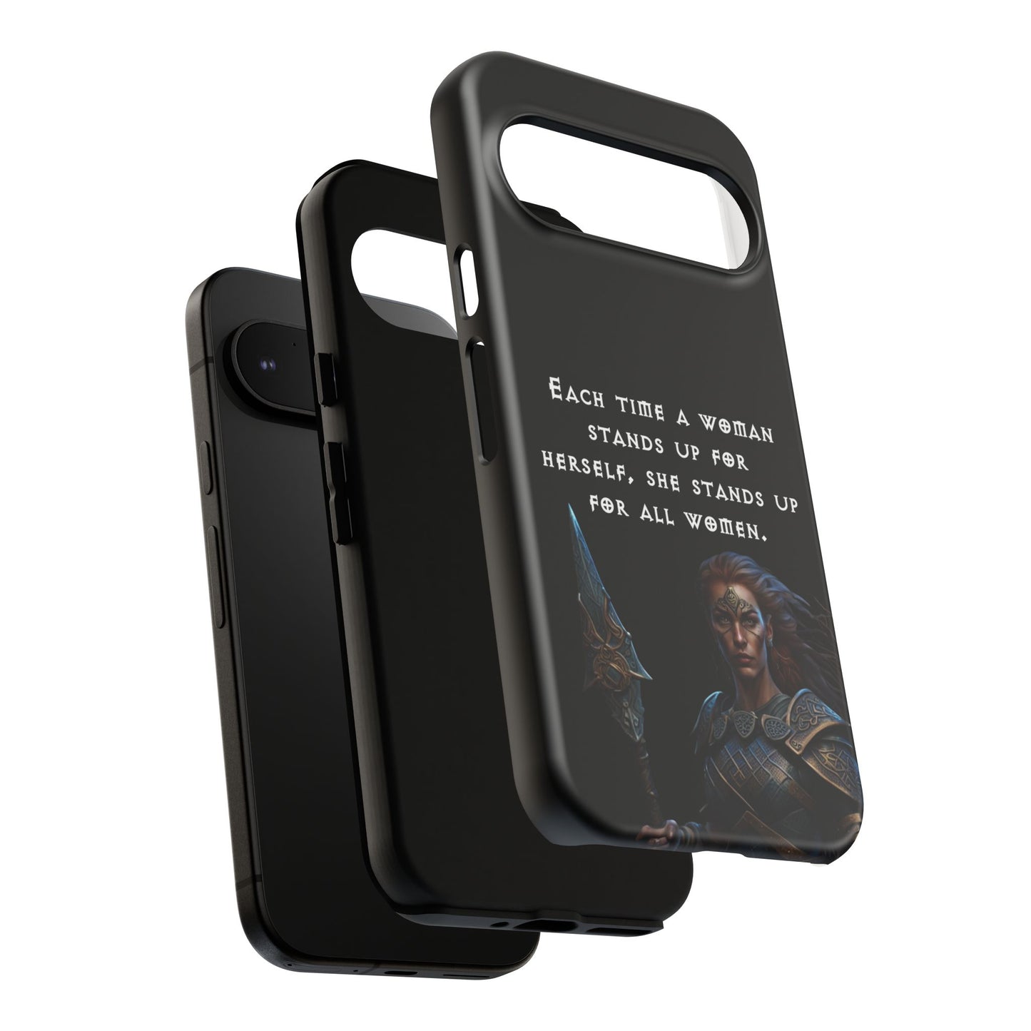 “Stand for All” – Shieldmaiden Warrior Tough Phone Case