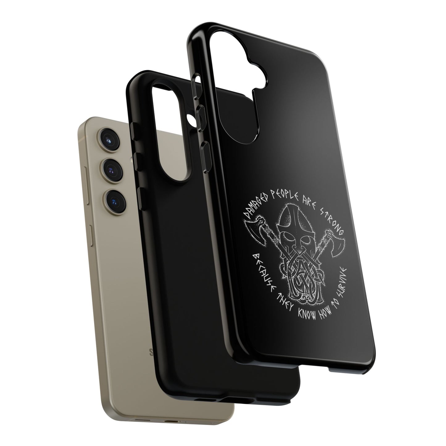 Warrior Viking Spirit Hard Phone Case