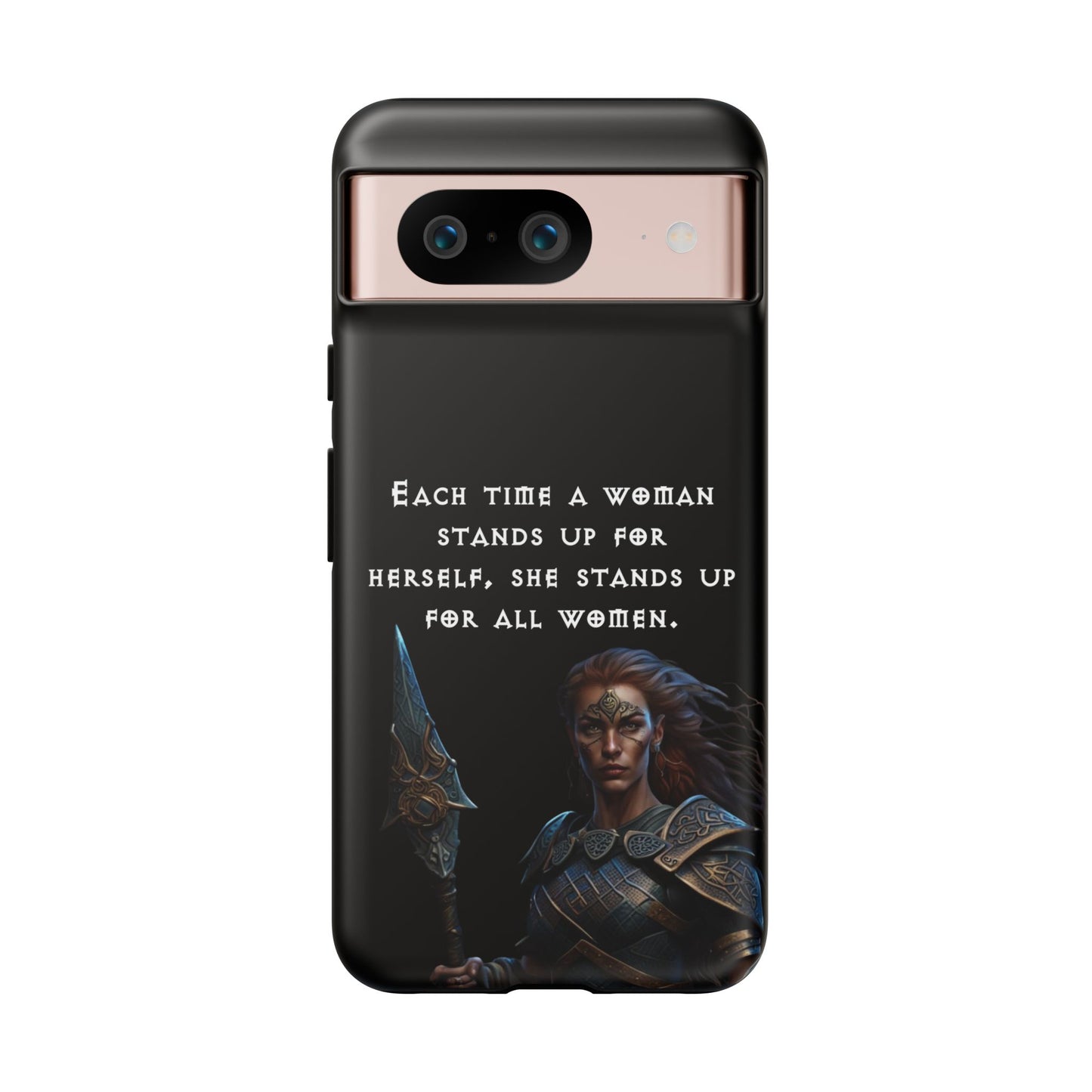 “Stand for All” – Shieldmaiden Warrior Tough Phone Case