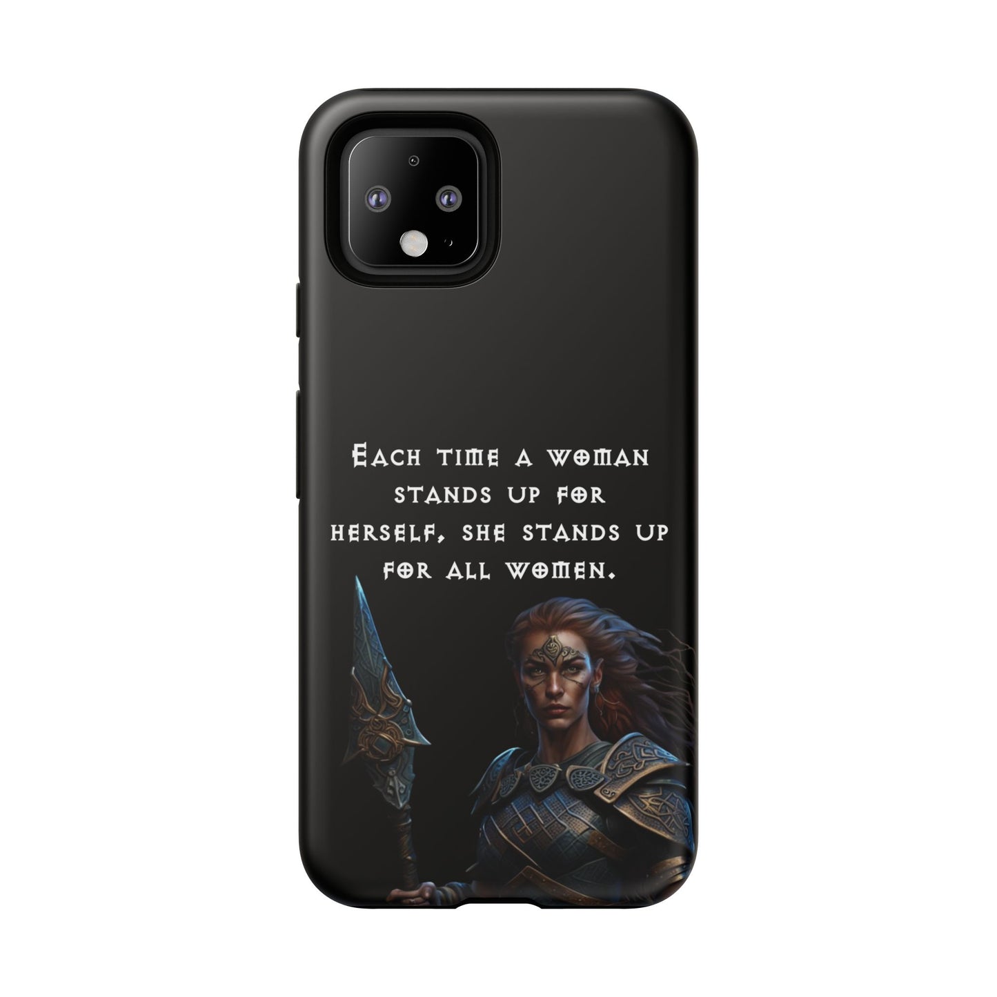 “Stand for All” – Shieldmaiden Warrior Tough Phone Case
