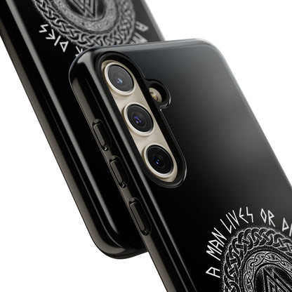 Viking Norse Knotwork Honor Hard Phone Case