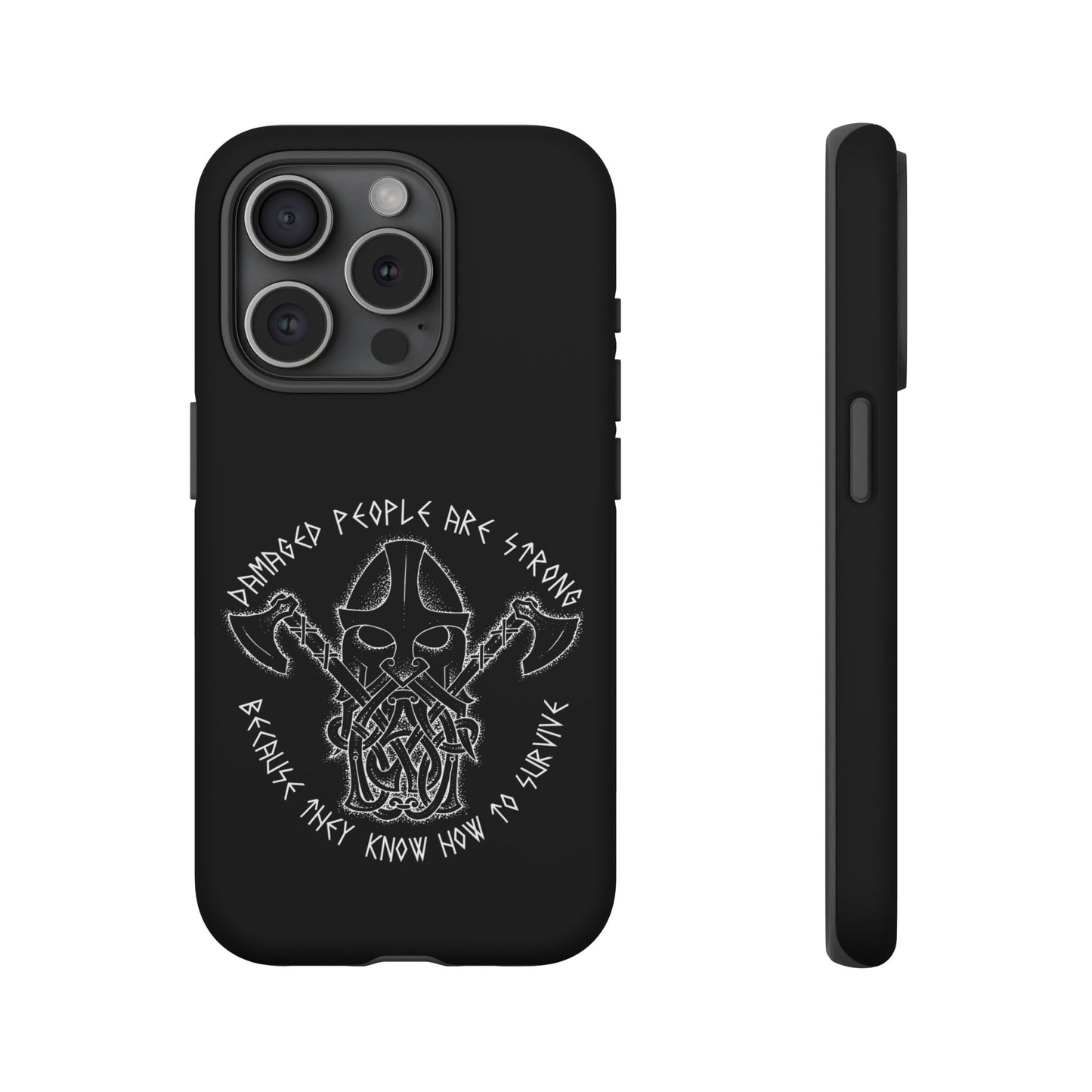 Warrior Viking Spirit Hard Phone Case