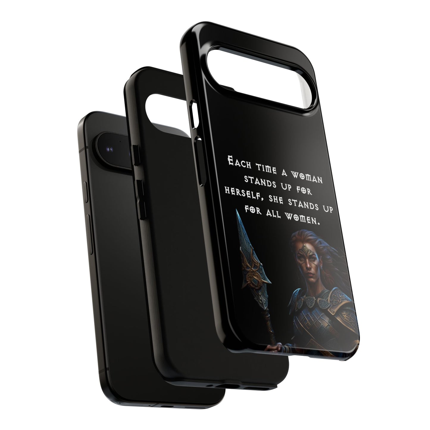 “Stand for All” – Shieldmaiden Warrior Tough Phone Case