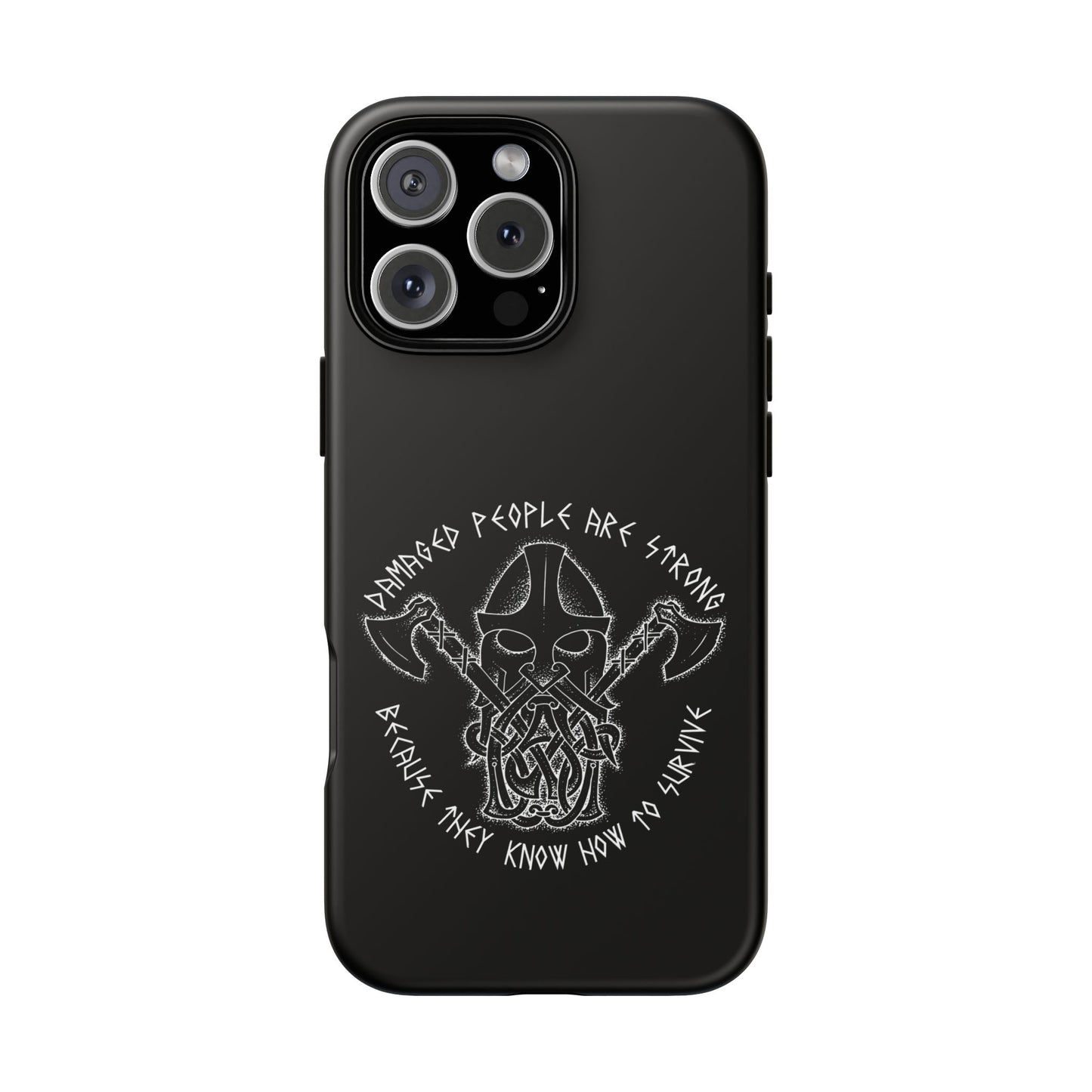 Warrior Viking Spirit Hard Phone Case