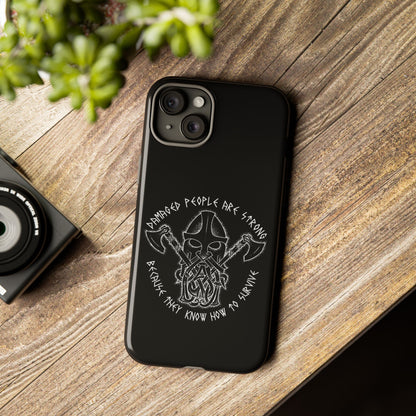 Warrior Viking Spirit Hard Phone Case